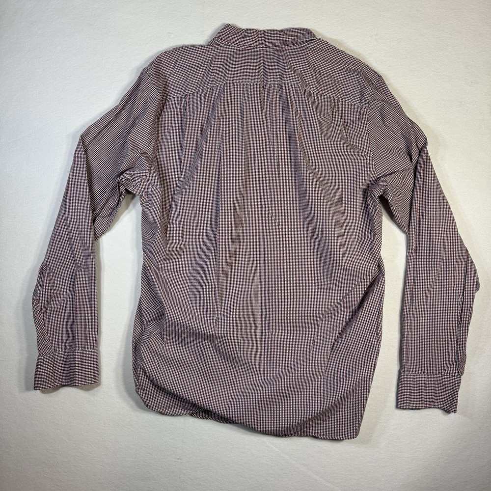 J CREW - Men's Button Down Cotton Long Sleeve Shirt Size XL Tall (XL-T) - Picture 6 of 7